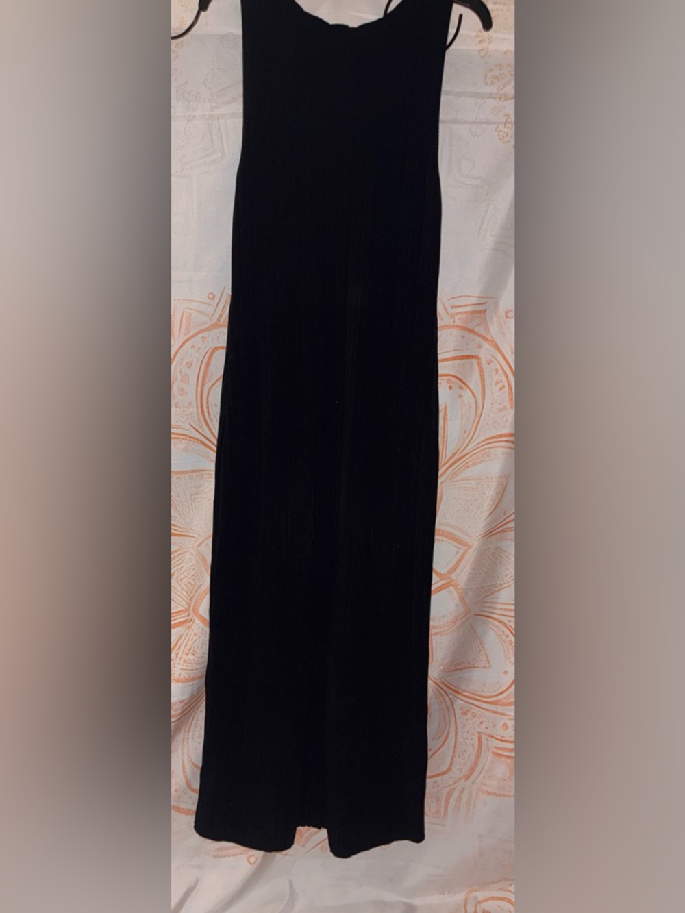 Rachel Zoe Black Elegant Dress w/ Sheer Lace Overlay w/ White Floral Accents - Picture 3 of 11